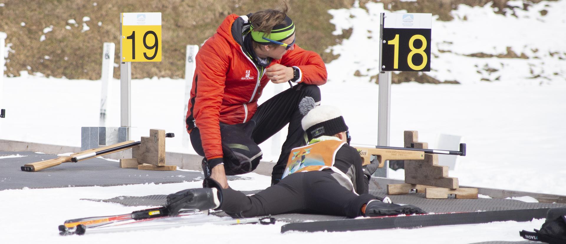 Cours de<br />Biathlon