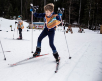 Ski nordic adolescents